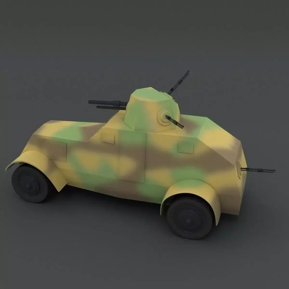 Ursus wz  29 Simple model 3D model