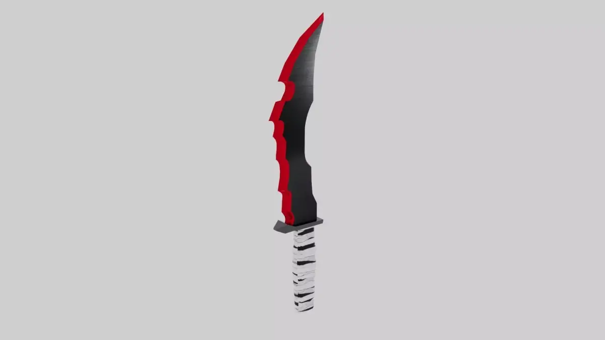 dagger sword from sololeveling Low-poly 3D model