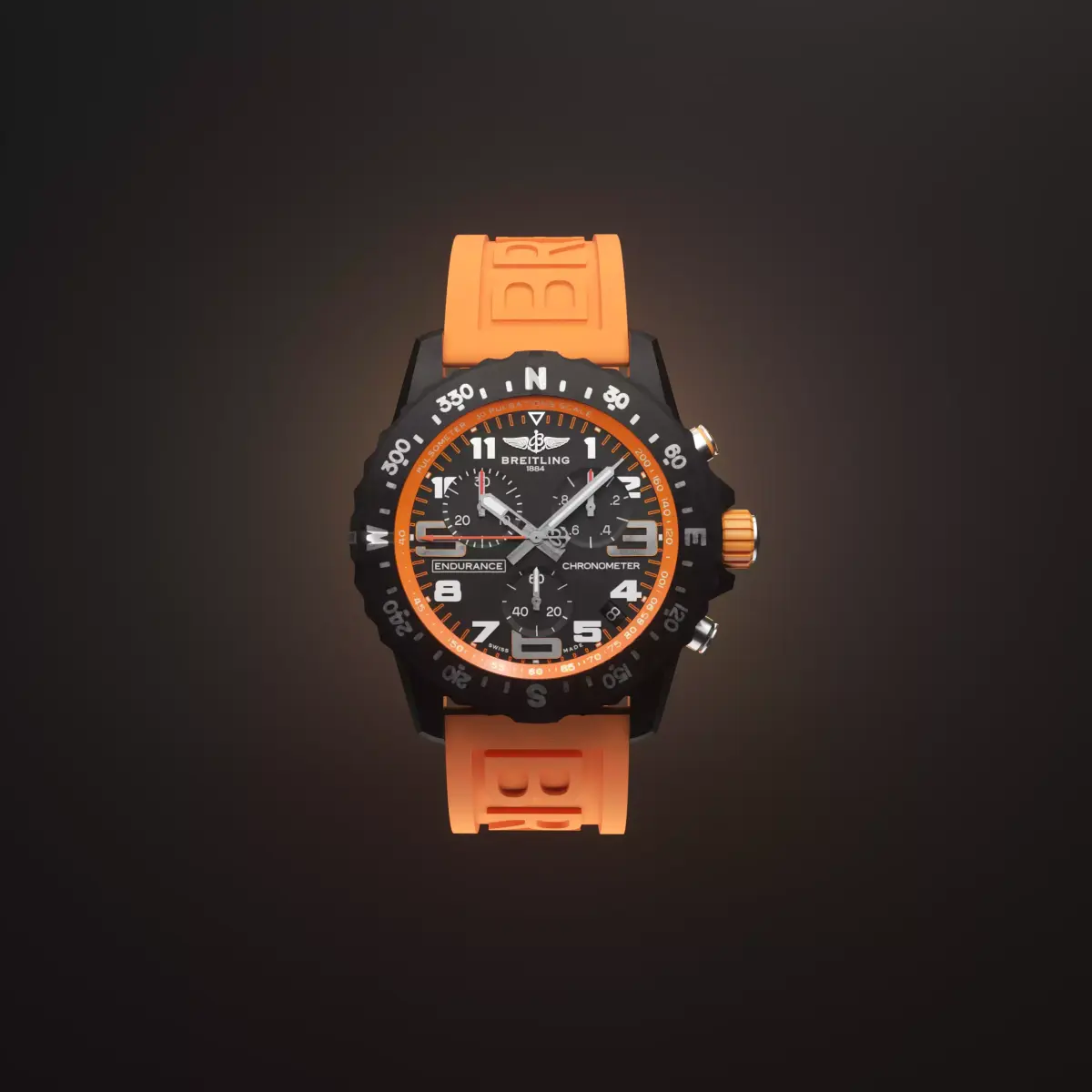 Wristwatch - Breitling endurance pro 3D model