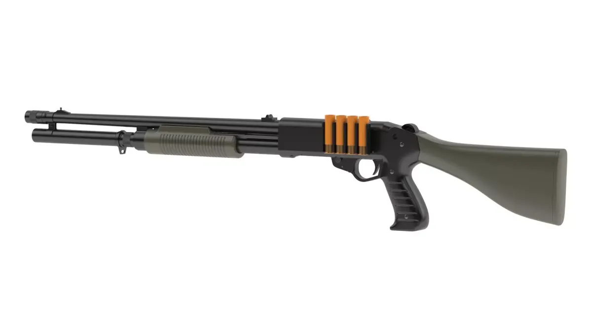 Franchi SAS-12 3D model