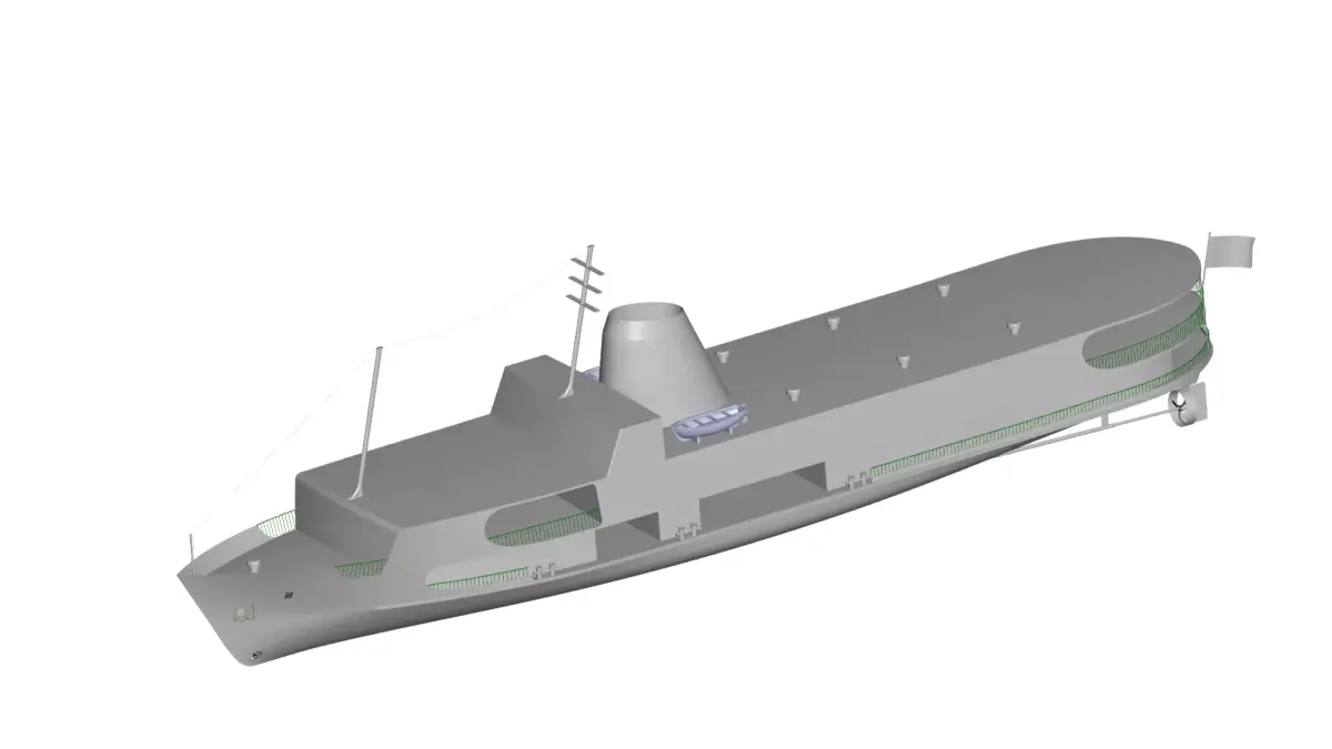 Ship 2 3D model