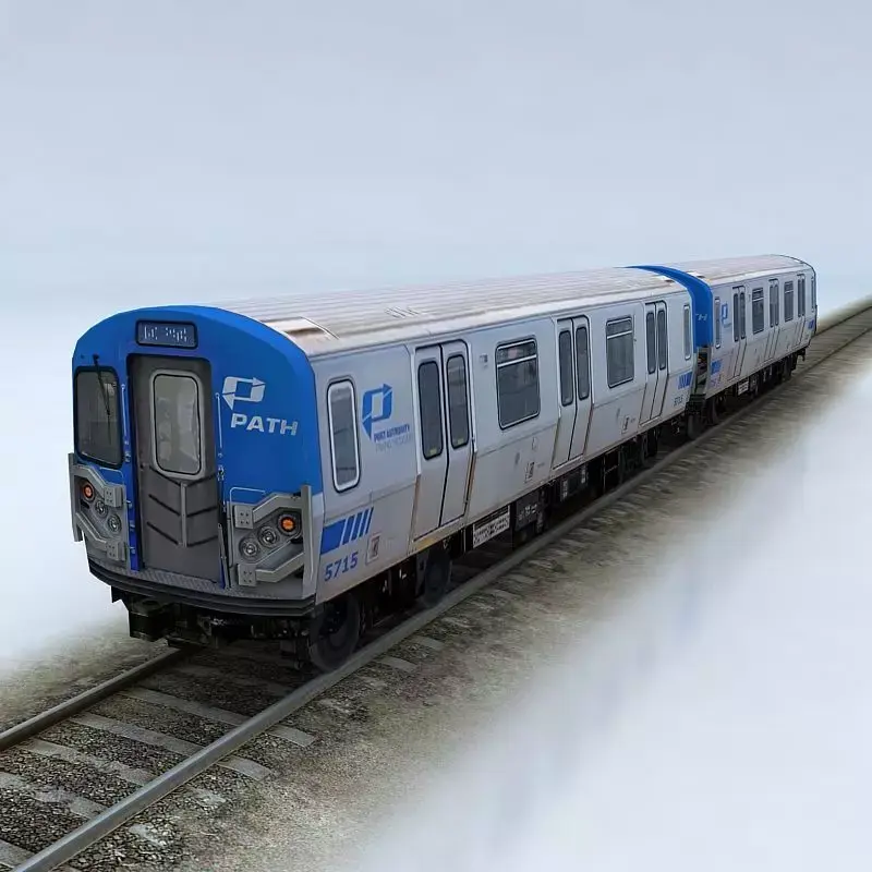 Path PA5 Low-poly 3D model