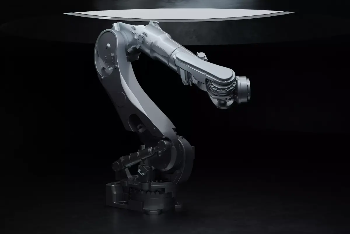 High-Quality Westworld Inspired Robotic Arm 3D model
