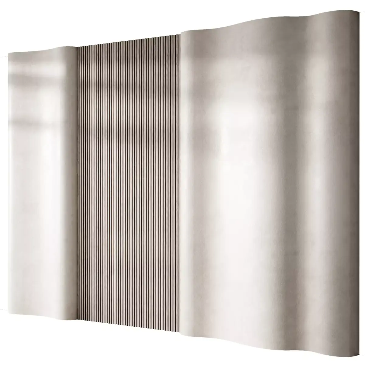 Headboard wall panel 015 Free 3D model