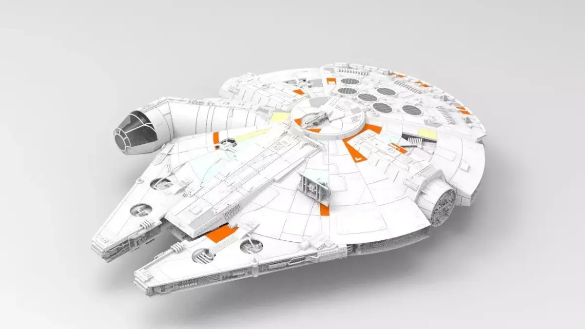 Millennium Falcon 3D model