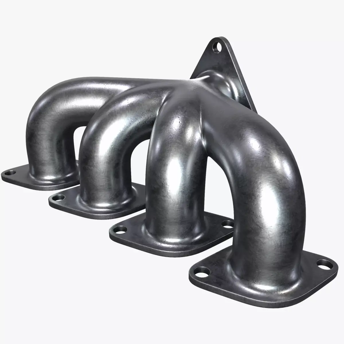Exhaust header 3D model