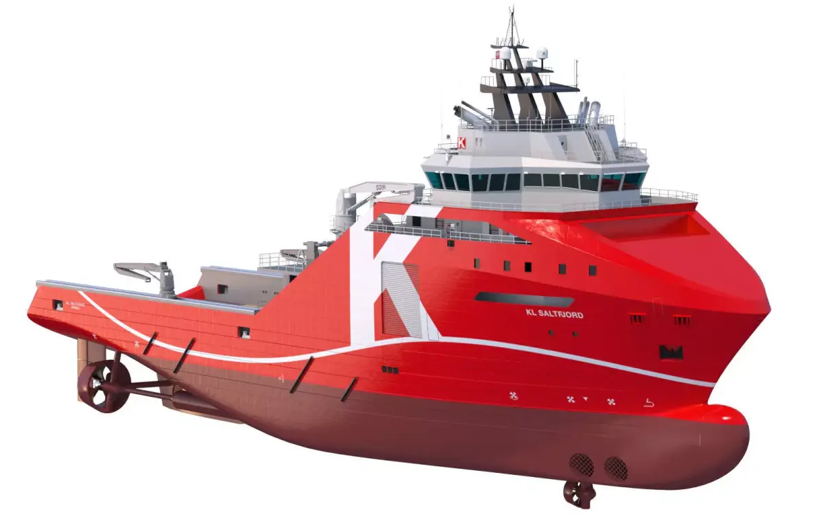 95 m AHTS Supply Vessel KL SALTFJORD 3D model