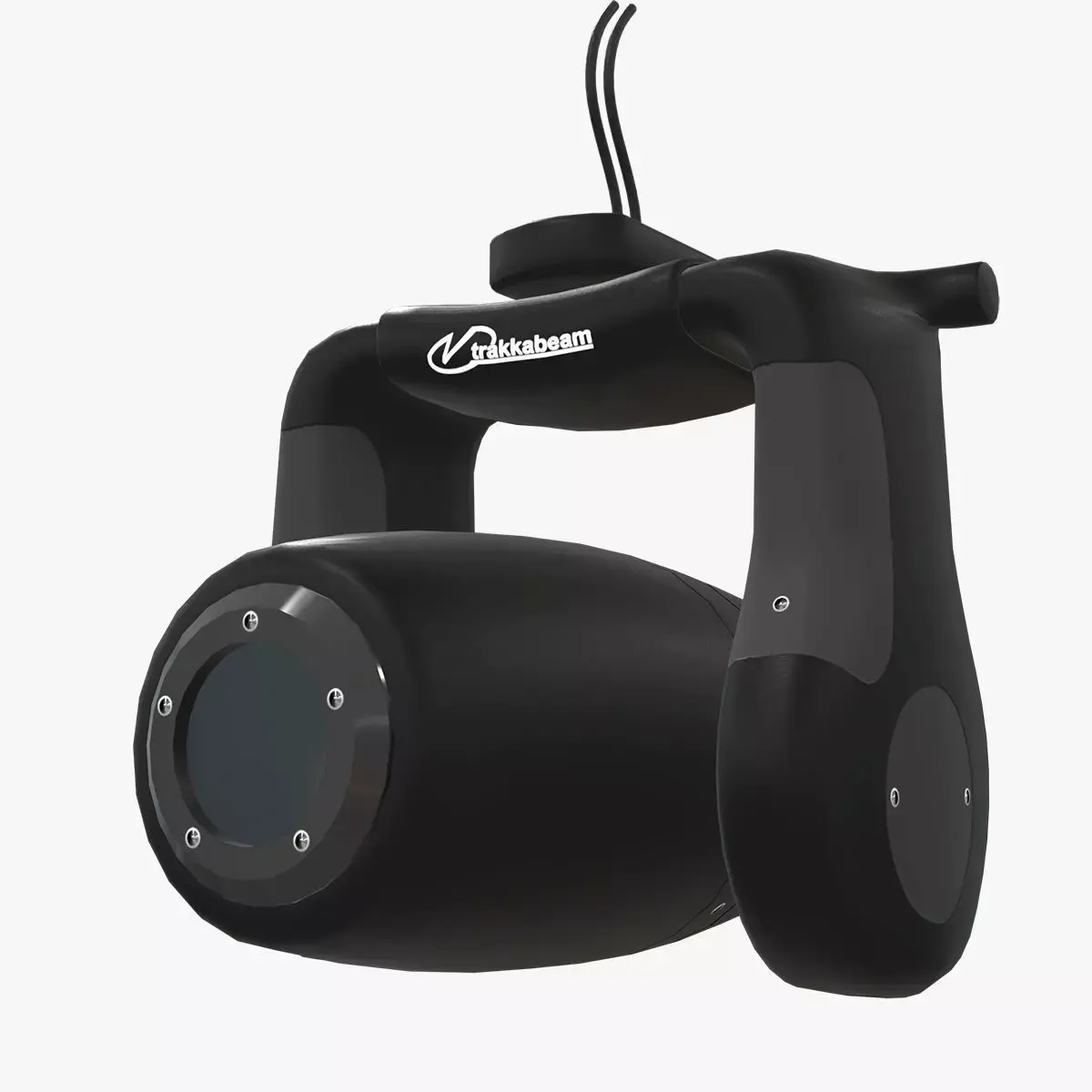 Trakkabeam A800 Searchlight Low-poly 3D model