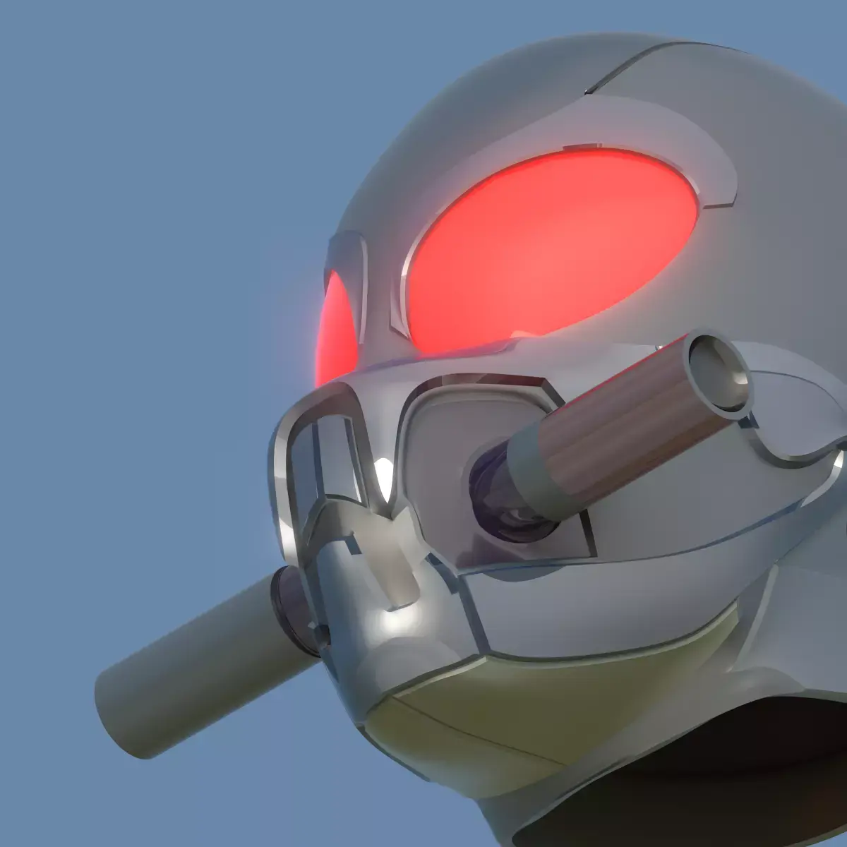 Metal Gear Solid 2 Raiden Scuba Mask for Cosplay 3D print model