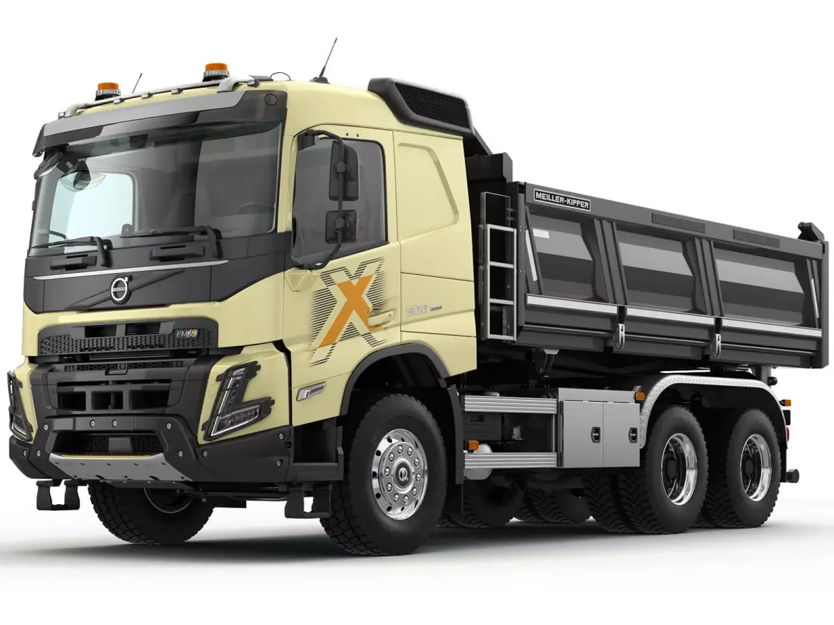 VOLVO FMX 6X4 dump truck 2022 3D model