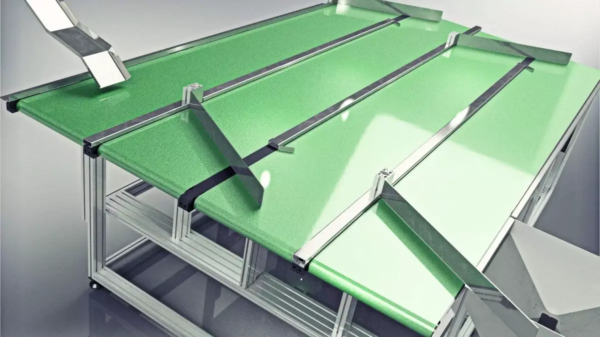 Industrial Conveyor 3D model