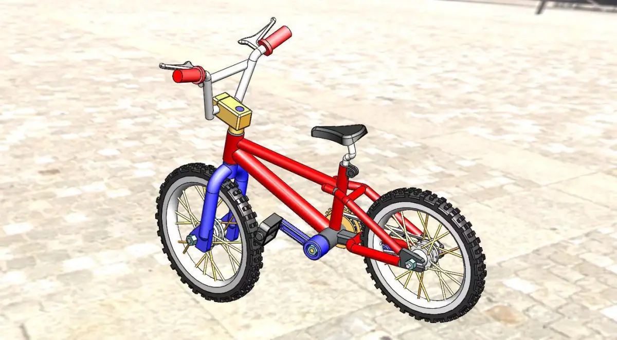 Bicycle bmx bike Free 3D model purchase