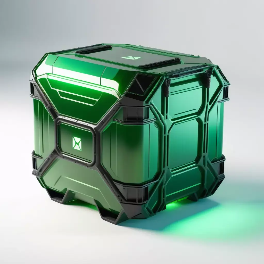 SciFi Energy Container 3D model