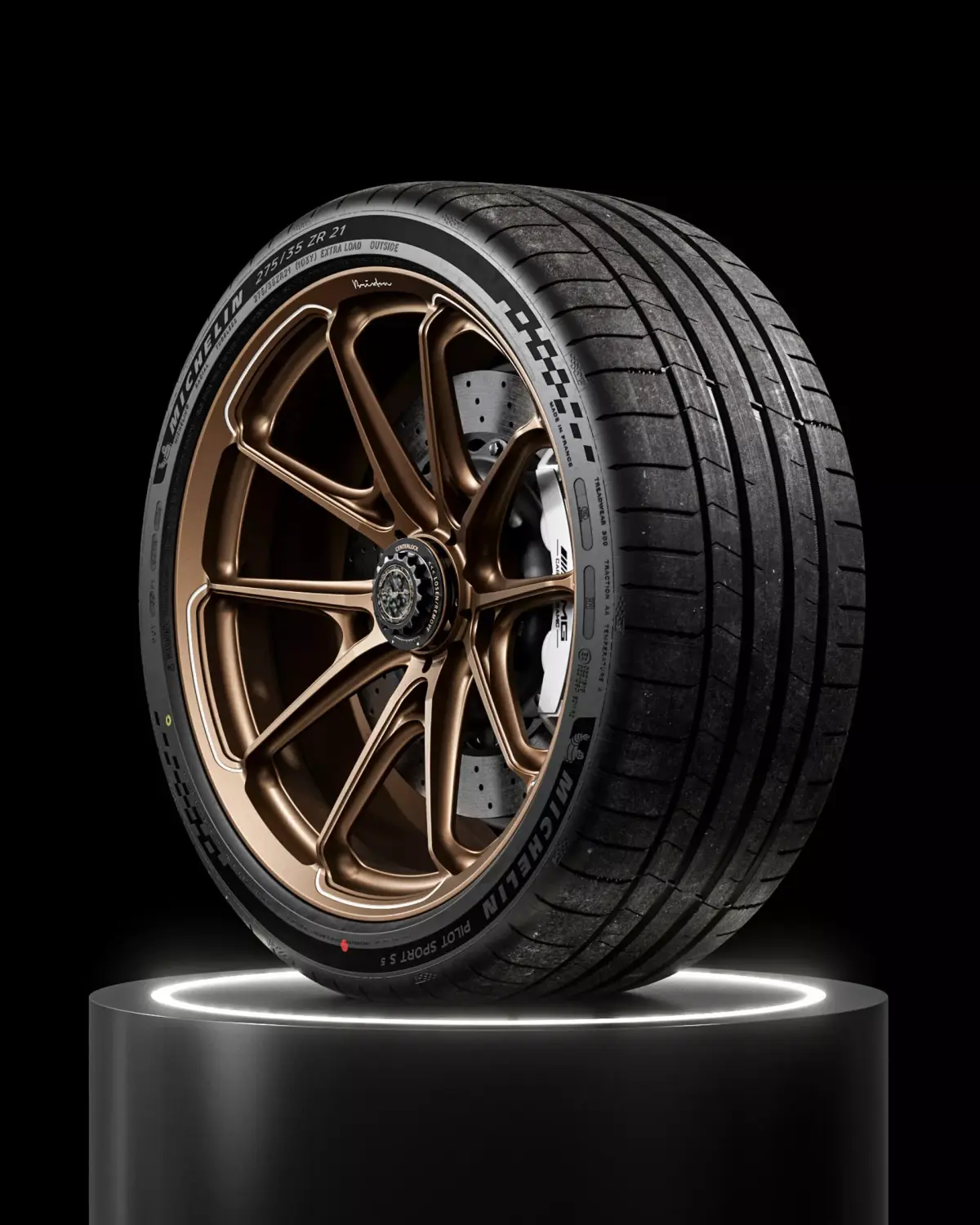 MICHELIN Pilot Sport S 5 275 35 R21 103Y 3D model