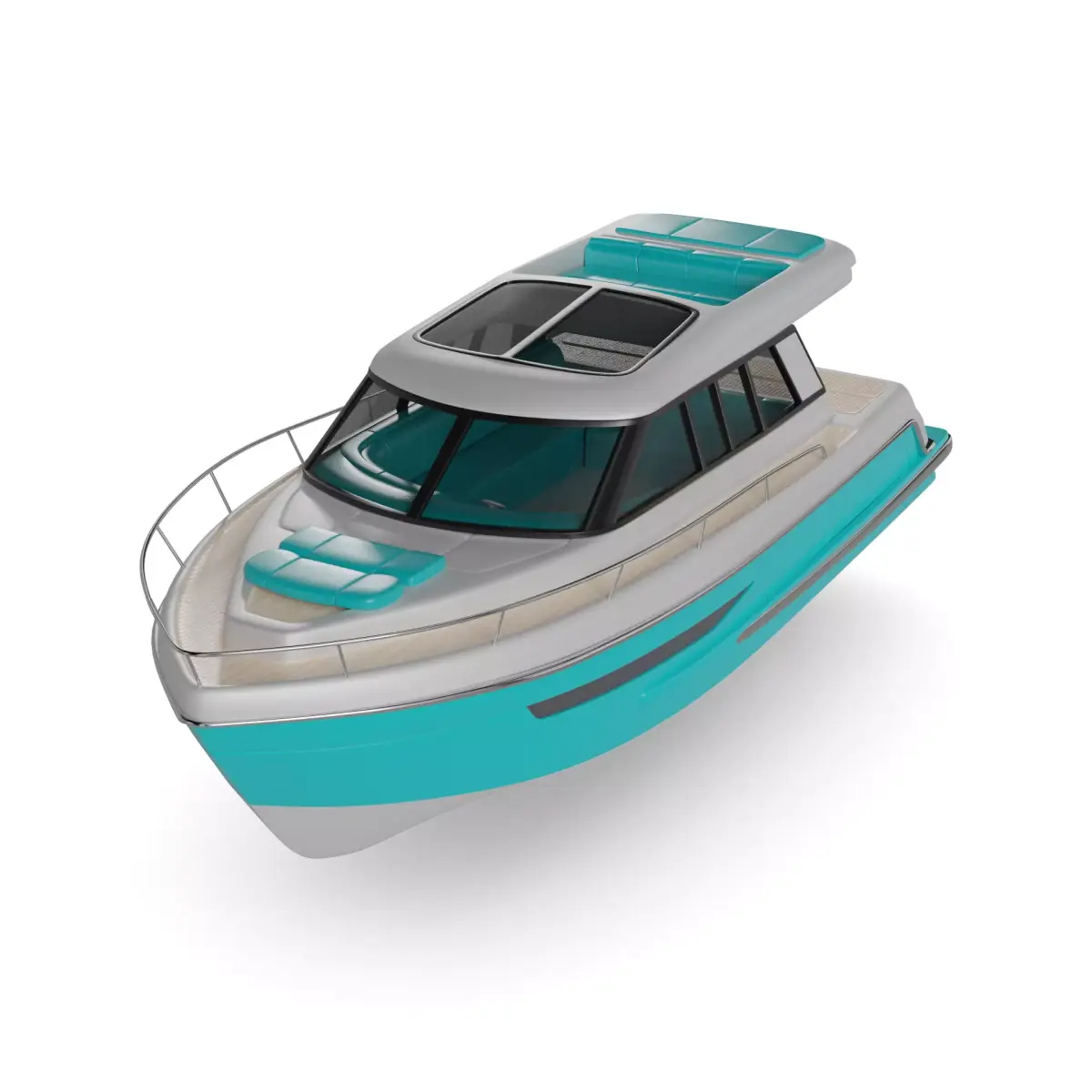 Motorboat 3D model