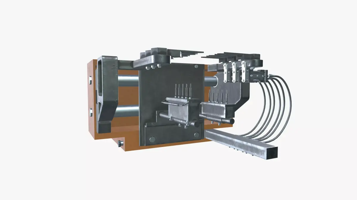 Gob Cutting Machine 3D model