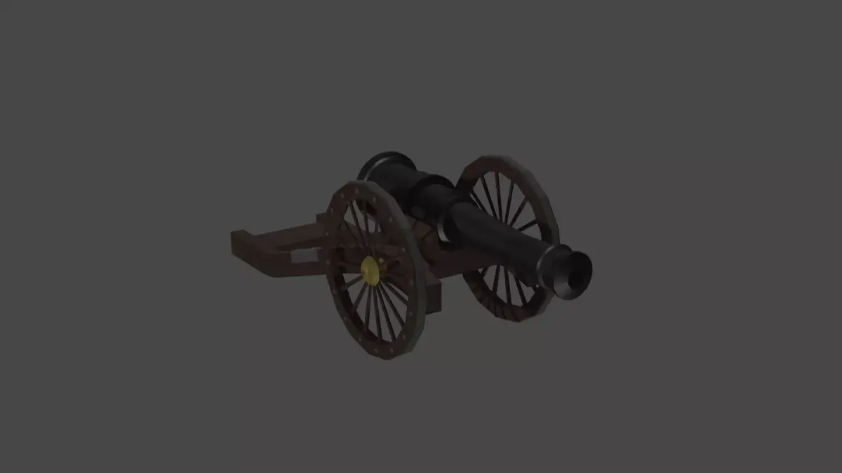 Low-poly pack of medieval weapons Low-poly 3D model