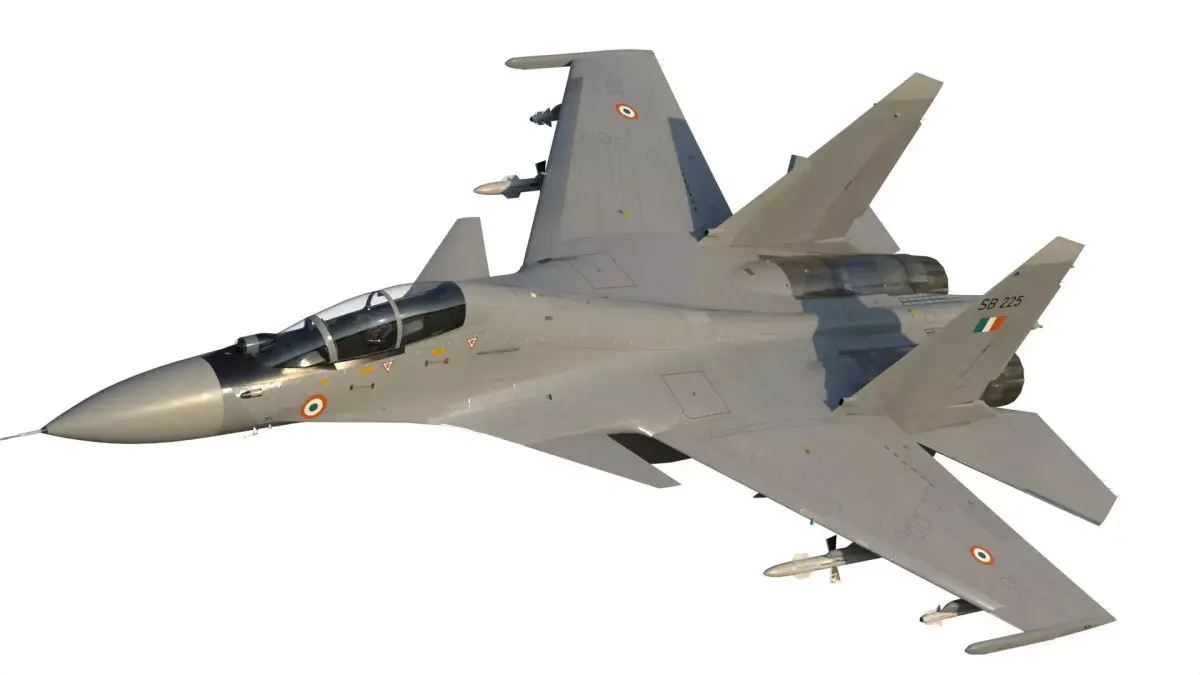 Su-30 MKI 3D model