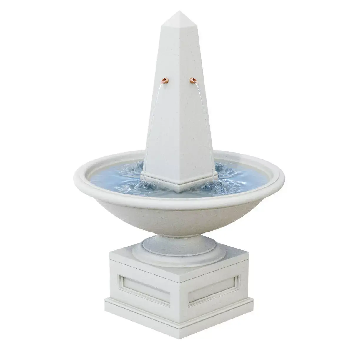 Compania-Condotti Concrete Obelisk Fountain 3D model