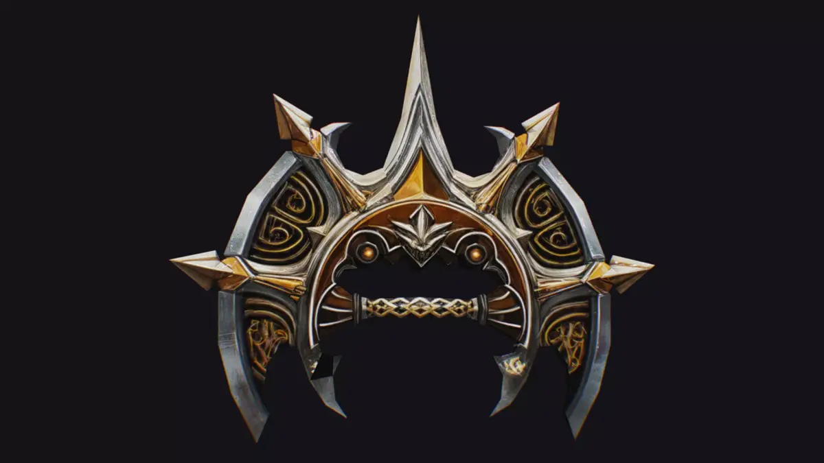 Cross Shuriken War Fan Cutting Asian Edged Weapon Low-poly 3D model purchase