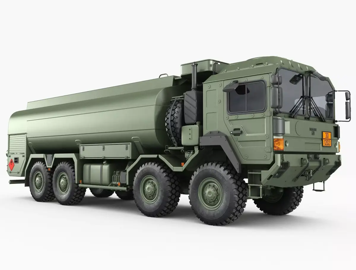 MAN HX77 tanker 3D model