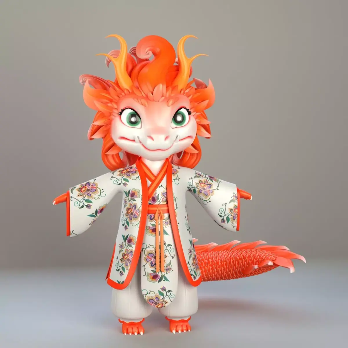Little Dragons  3D model purchase