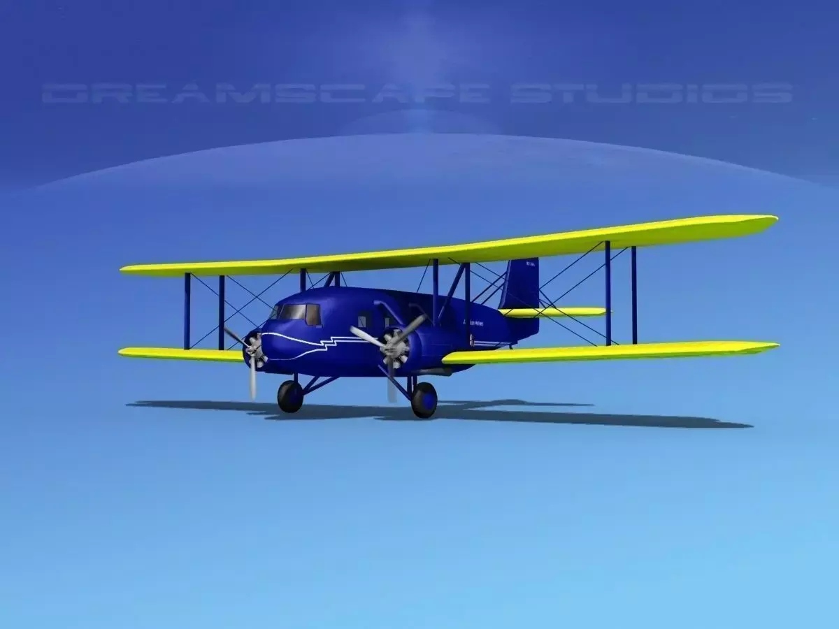 Curtiss Condor American 3D model