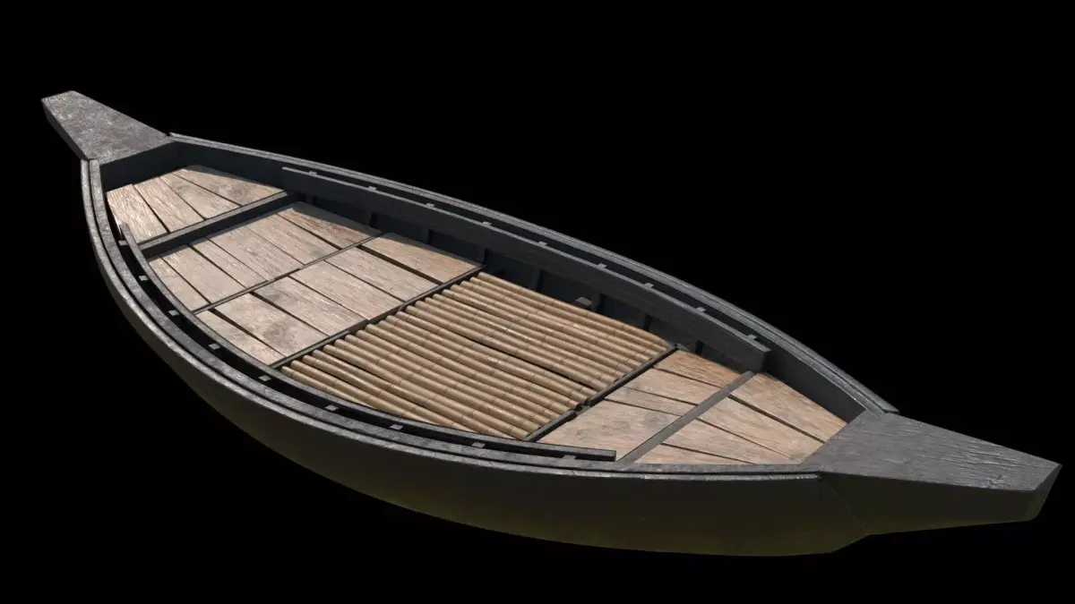 Bangladeshi Nouka Boat High Quality 3D model