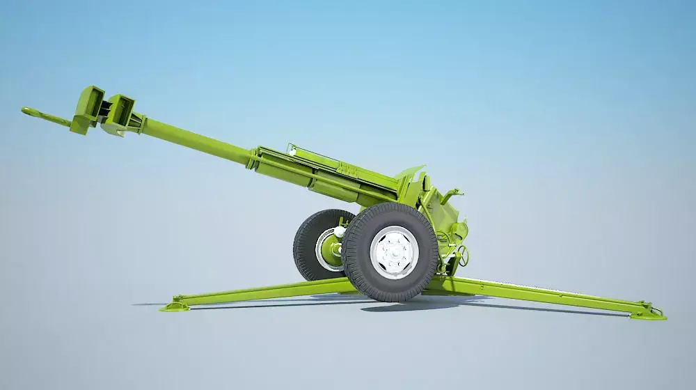 Cannon 2A61  3D model