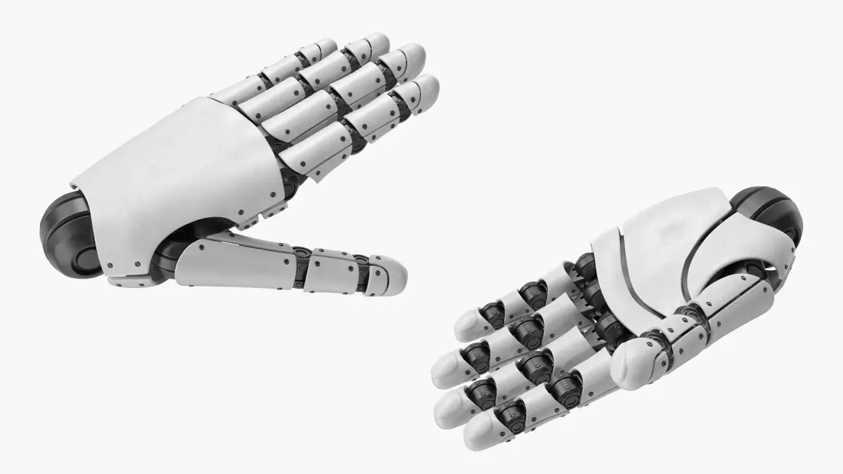 Mechanical Prosthetic Hand Component 3D model