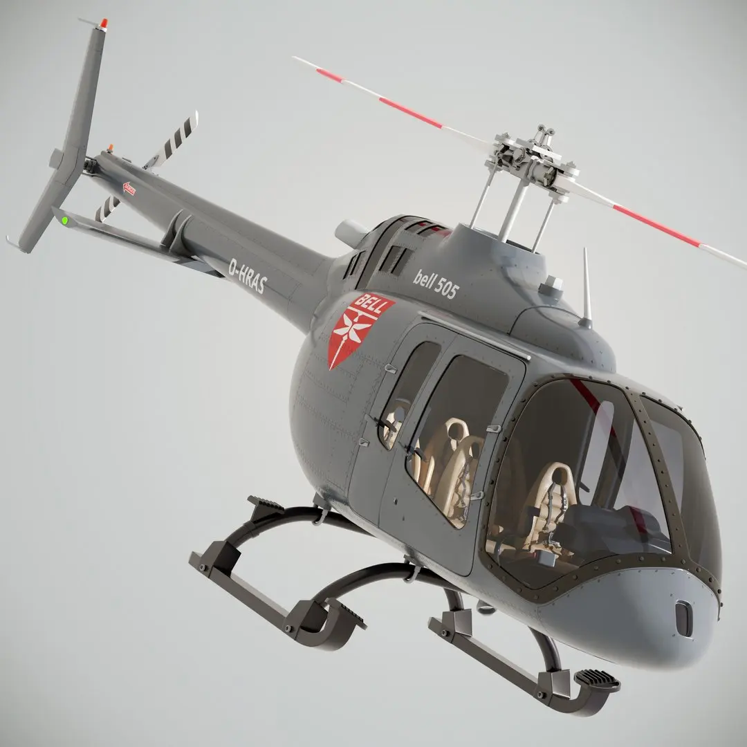 Bell 505 Jet Ranger X 3D model