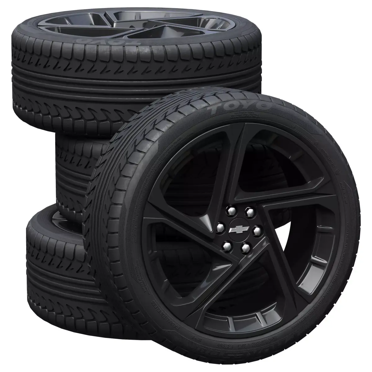 Chevrolet wheels 3D model