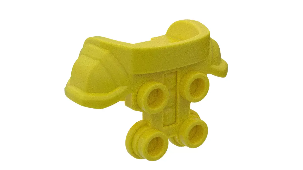 Real Size Lego Knight Armor For Minifigure Low-poly 3D model