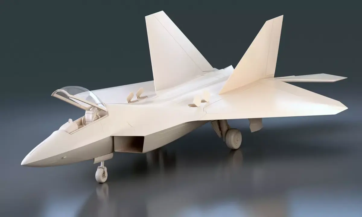 F-22 Raptor 3D model shop