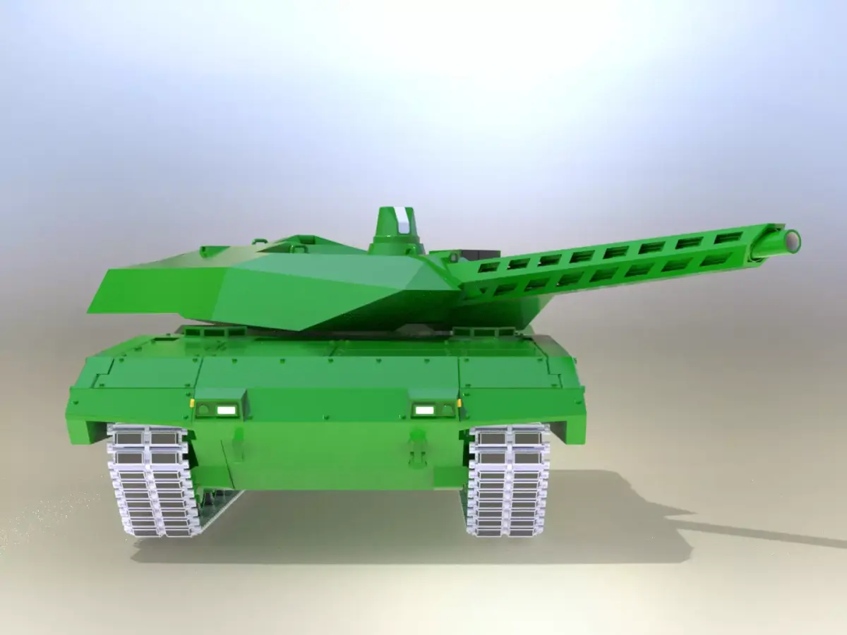 Kampfpanzer NGP NEUE GEPANZERTE PLATTFORM Free 3D print model