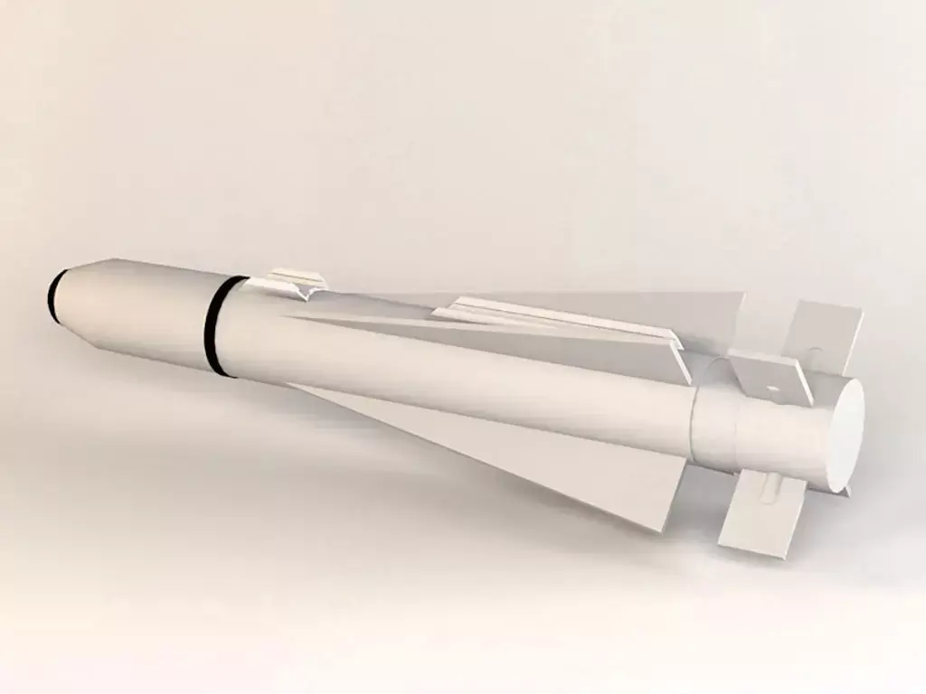 Missile 3D model 4