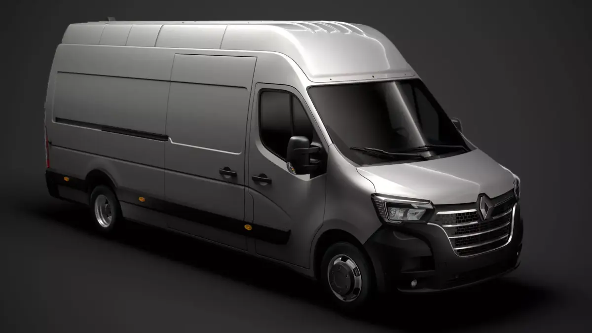Renault Master L4H3 Van 2020 3D model
