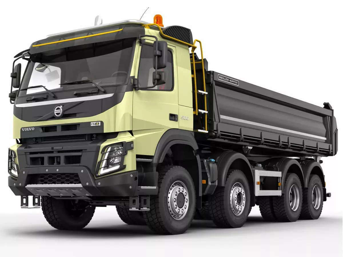 Volvo FMX 2014 Dump Truck 3D model