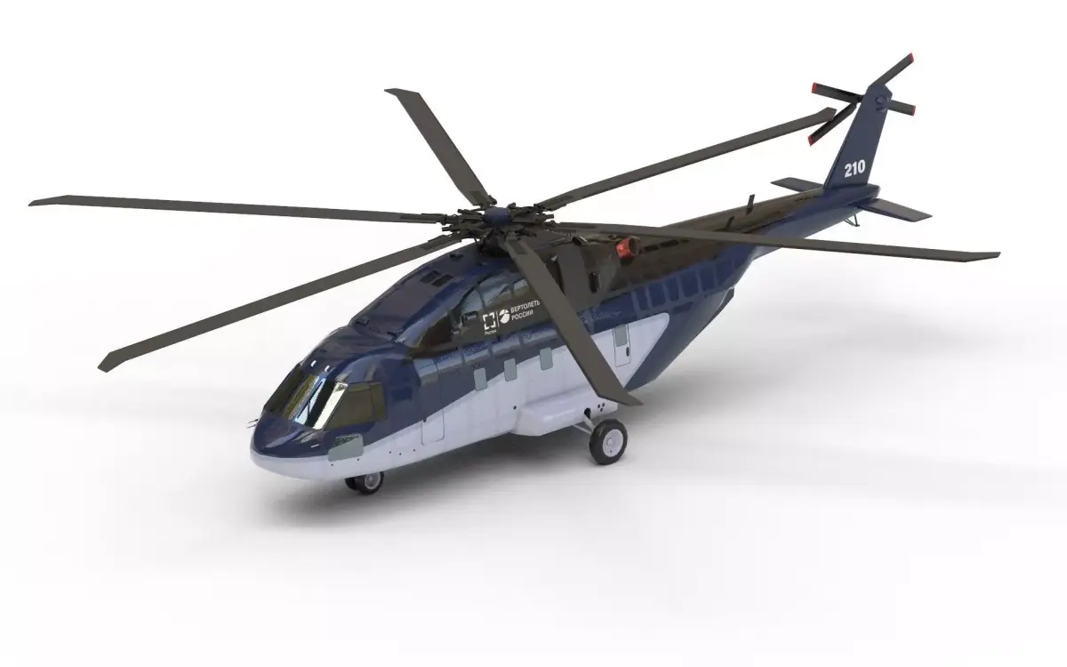 Civil helicopter lowpoly Low-poly 3D model