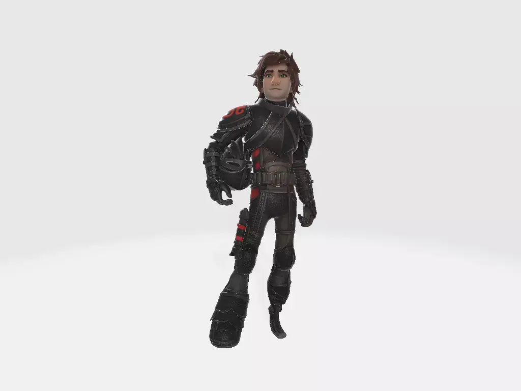 How to Train Your Dragon Hiccup Pose 05 3D print model
