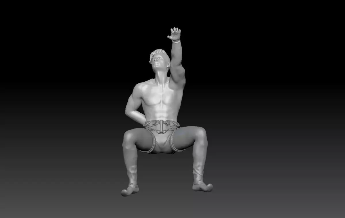 CLIMBING BOY 2 3D print model