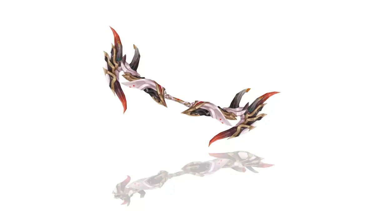 Corrupted Holy Bow Low-poly 3D model