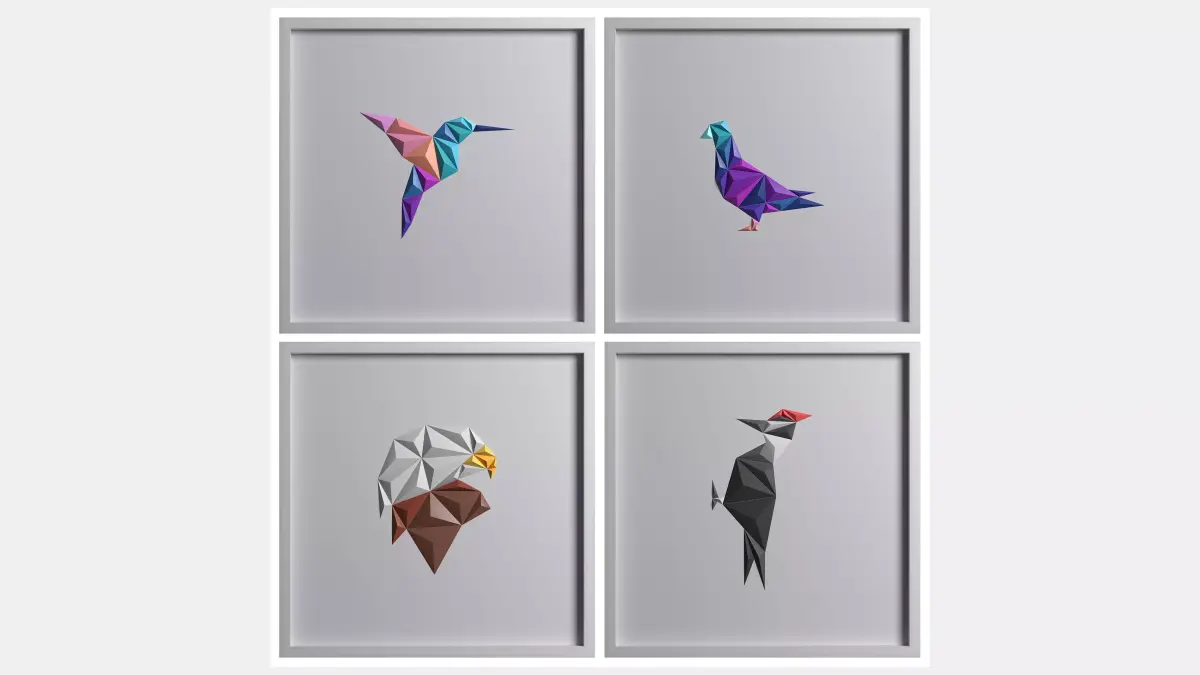 Paper ArtWork 30 3D model