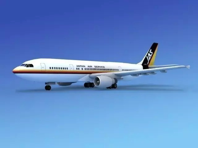 Airbus A-300 JAS 3D model