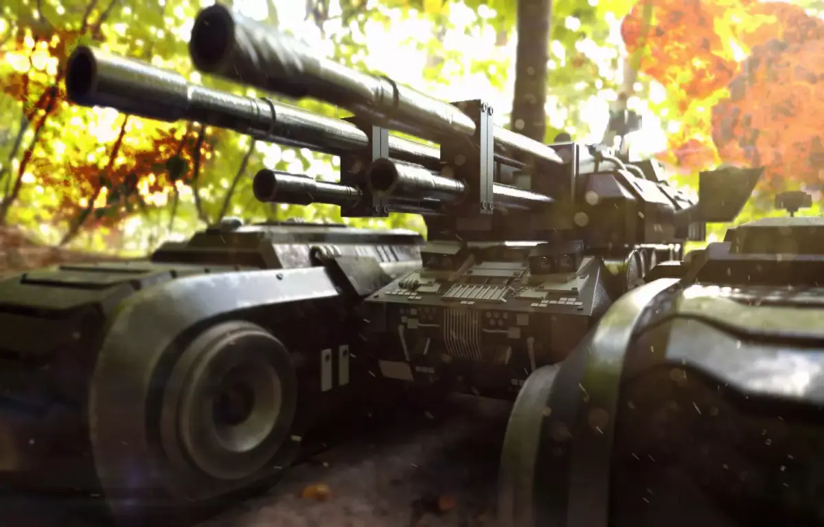 Battle Tank 3D model