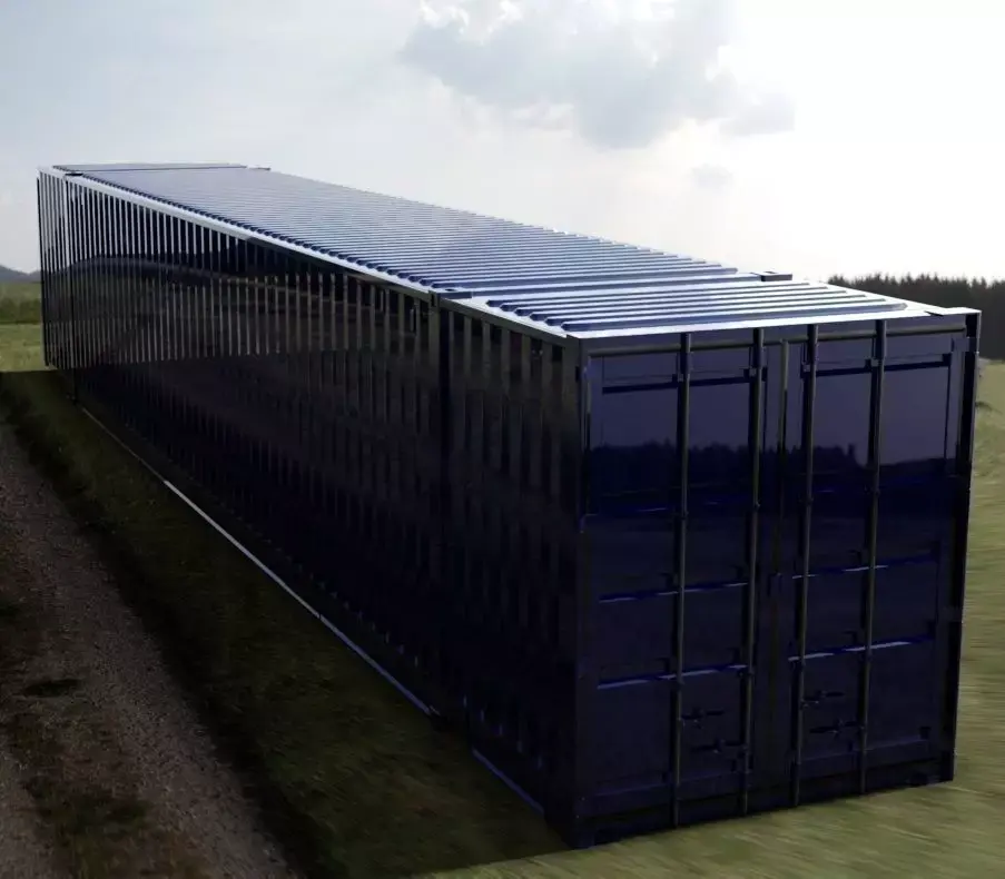 53FT ISO Shipping Container 3D model