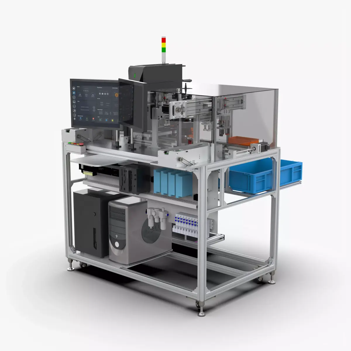 Marking Visual Inspection all-in-one Machine 3D model
