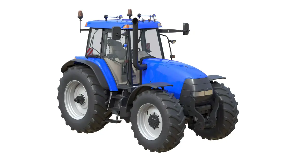 Case IH MXM 190 Tractor Low-poly 3D model