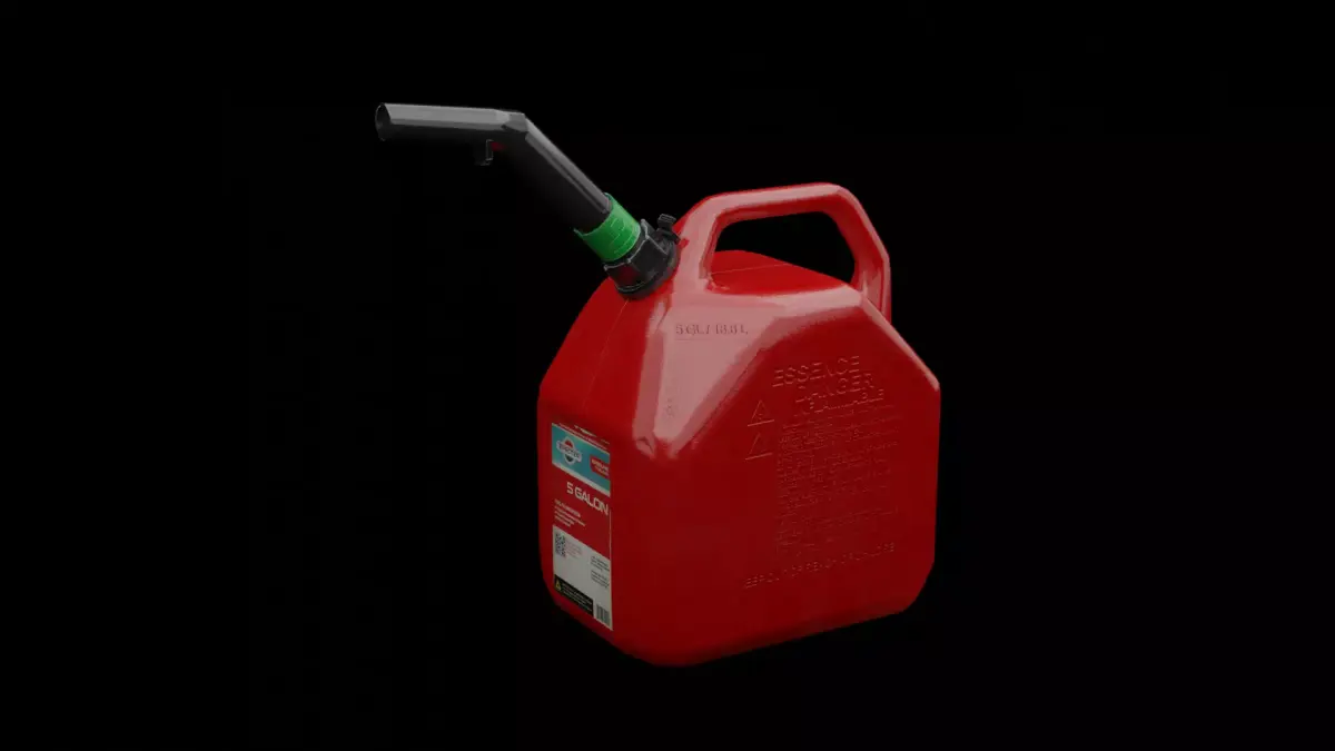 Jerry Can 3D model order