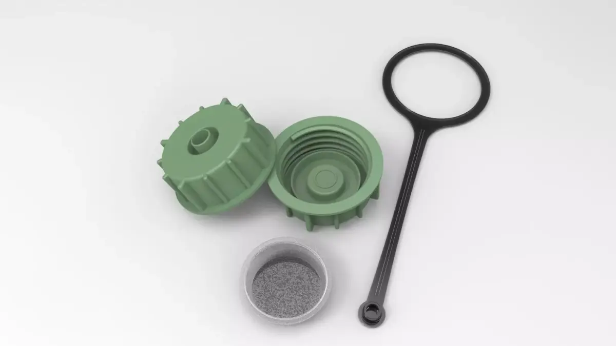 Gallon Cap 3D model